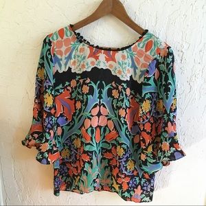 Maeve Floral Blouse Top